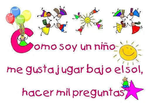 DIA UNIVERSAL DEL NIÑO CARTEL
