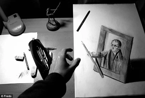 UNIVERSO aRo: IMPRESIONATES DIBUJOS EN 3D HECHOS A LAPIZ UNIVERSO aRo: IMPRESIONATES DIBUJOS EN 3D HECHOS A LAPIZ