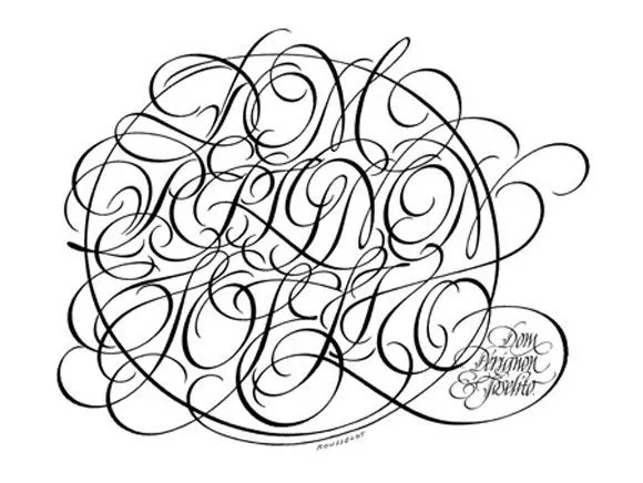 UnosTiposDuros > Cuadratines > Curso de caligrafía por Ricardo ... UnosTiposDuros > Cuadratines > Curso de caligrafía por Ricardo ...