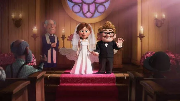 Up, una aventura de altura - Carl y Ellie | Up, una aventura de ...