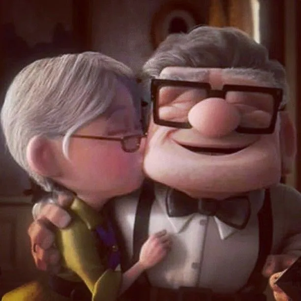Viejitos de up enamorados - Imagui