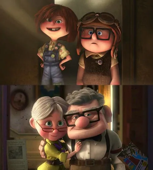 Viejitos enamorados up con frases - Imagui