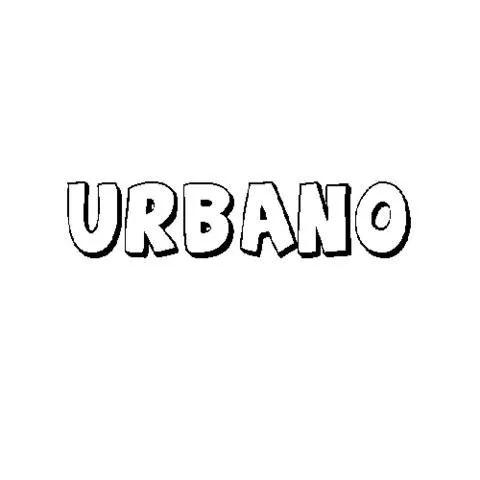 Dibujo para colorear de la poblacion urbana - Imagui