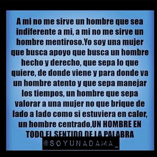 Mia Urrutia Torres on Twitter: "A mi no me sirve un hombre ...