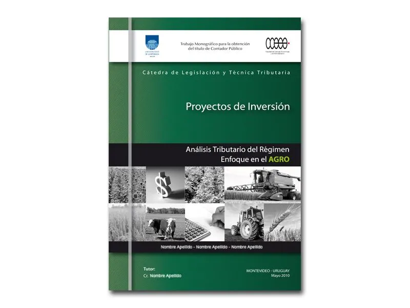 urugráfico: Carátulas para trabajos monográficos