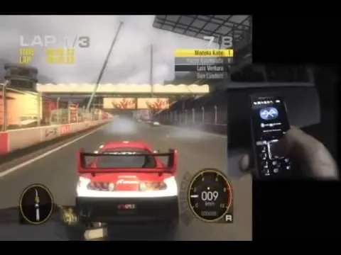 Usando telefono con sensor de movimiento como gamepad para juegos ... Usando telefono con sensor de movimiento como gamepad para juegos ...