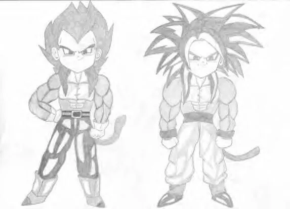 Goku vs vegeta en imagui - Imagui