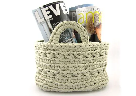 usos para cestos de crochet | El blog de trapillo.