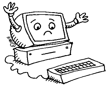 Computer para colorear - Imagui