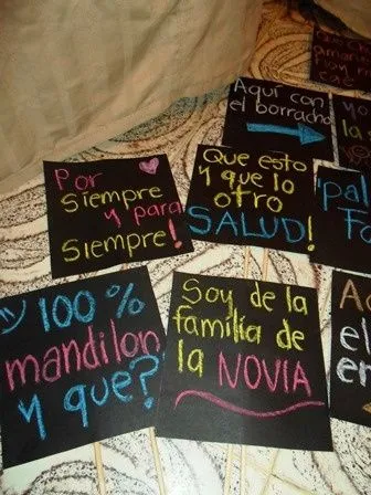 Con ustedes: nuestro marco y letreros divertidos para fotos del ...
