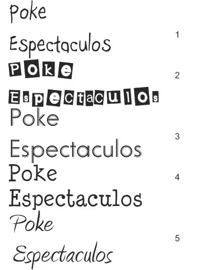 Imagen - Tipos de letra para el logo.jpg - PokeEspectaculos, la ...