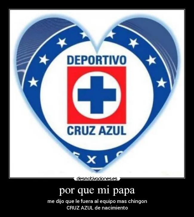 Imagenes del cruz azul con frases de amor - Imagui