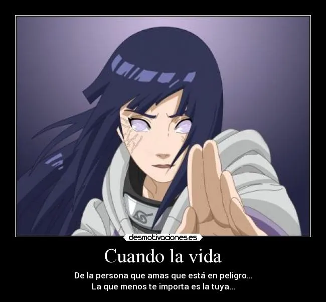 Usuario: Hinata Hyuga | Desmotivaciones