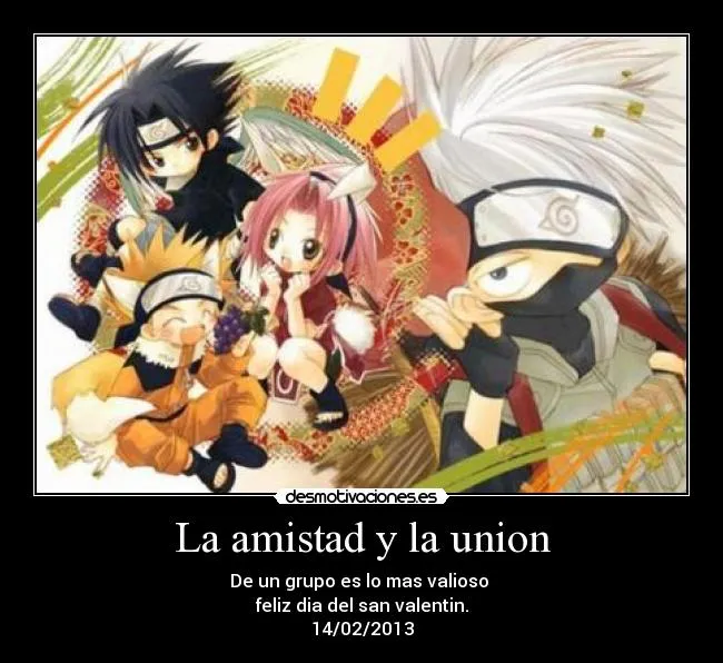Dia de la amistad Naruto - Imagui