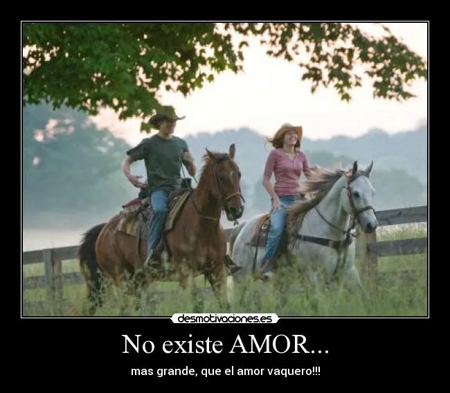 Frases de vaqueros enamorados - Imagui