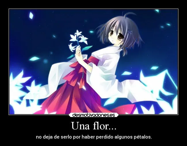 Una flor... | Desmotivaciones