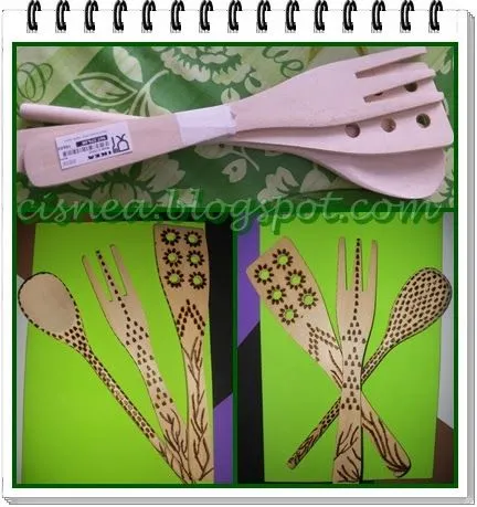 Utensilios de cocina hechos en foami - Imagui
