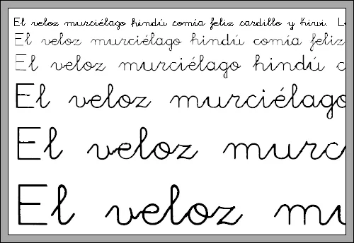 UTILIDADES: Algunos tipos de letras muy útiles para preparar fichas