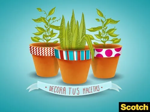 Utilisima macetas decoradas - Imagui