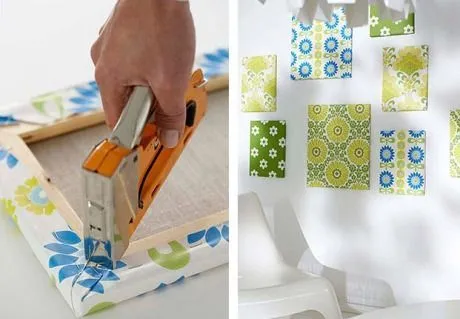 Utilizar telas para realizar cuadros decorativos. | Cuadros ... Utilizar telas para realizar cuadros decorativos. | Cuadros ...