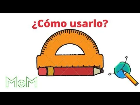 Cómo utilizar el transportador? Construcción de ángulos agudos ...