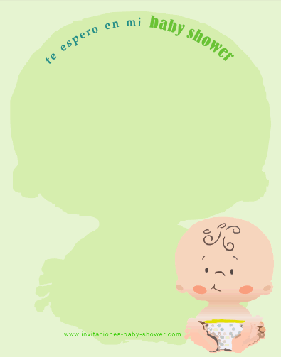 PAPITO TESORO: TARJETAS PARA BABY SHOWER