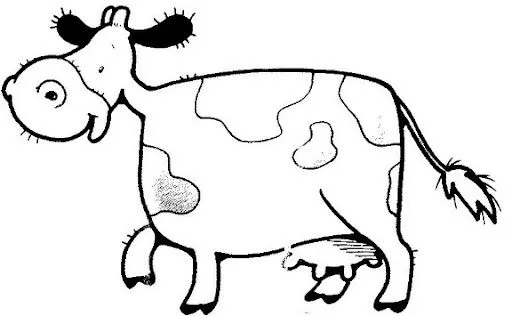 Dibujos de vacas lecheras para colorear - Imagui Dibujos de vacas lecheras para colorear - Imagui