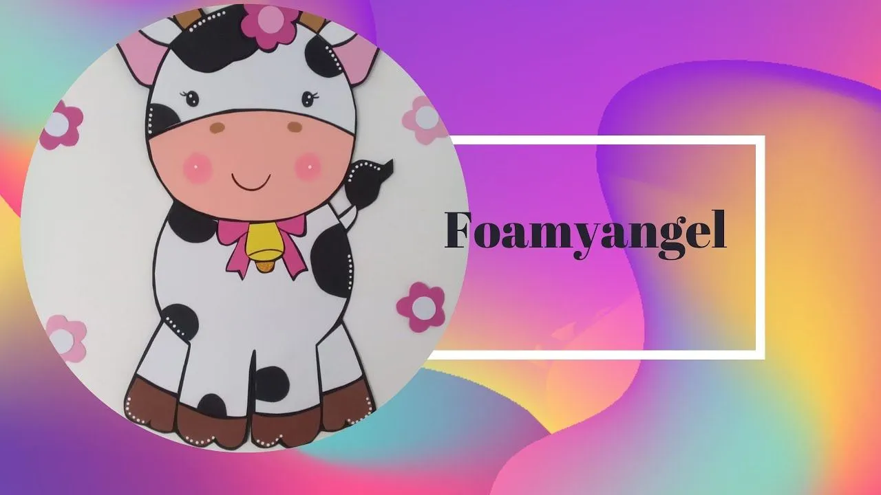 vaca Lola en foami - YouTube