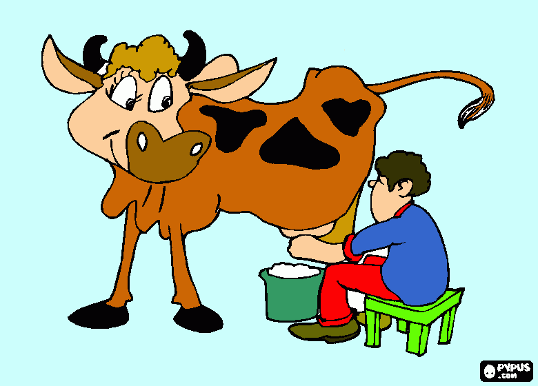 vaca ordeñando para colorear, vaca ordeñando para imprimir vaca ordeñando para colorear, vaca ordeñando para imprimir