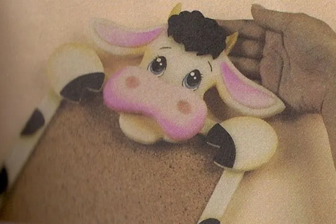 Cómo hacer una cara de vaca en foami - Imagui