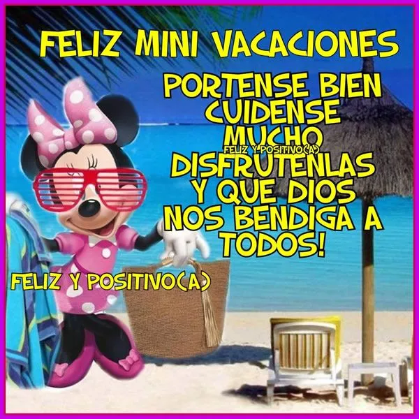 Feliz Vacaciones - Imágenes para Compartir - ImagenesCool