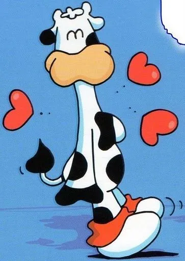 Vacas enamoradas - Imagui