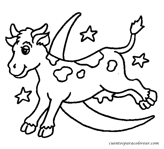 dibujos de vacas para colorear. | Vacas, imprimir, colorear ...