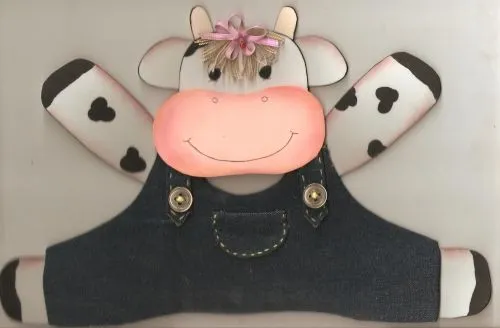 Como hacer una vaca en foami para la cocina - Imagui Como hacer una vaca en foami para la cocina - Imagui