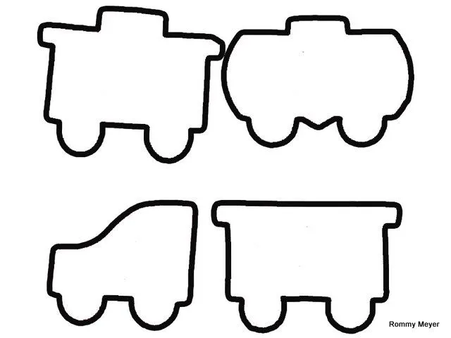 Dibujo vagones tren - Imagui