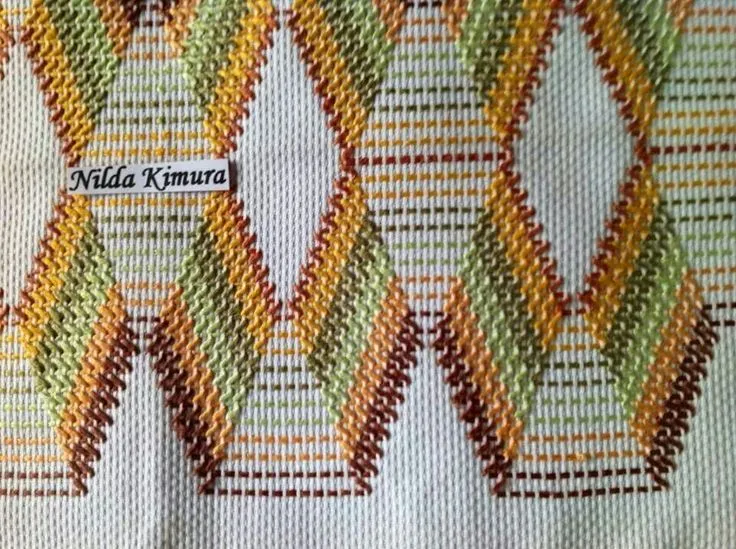 Vagonite - Punto yugoslavo | Huck Embroidery | Pinterest