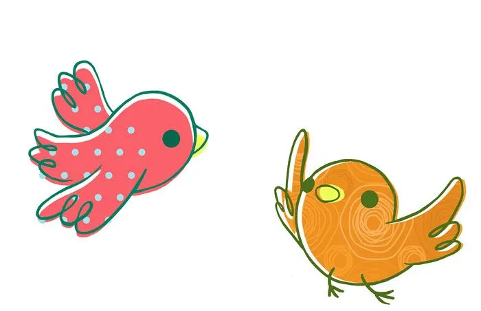 Vainillita » pajaritos