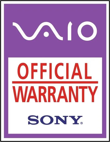 Vaio official warranty Vector logo - vectores gratis para su ...