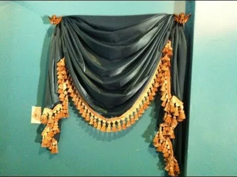 Cómo hacer un valance o cortina drapeada en 20 minutos - La receta ...