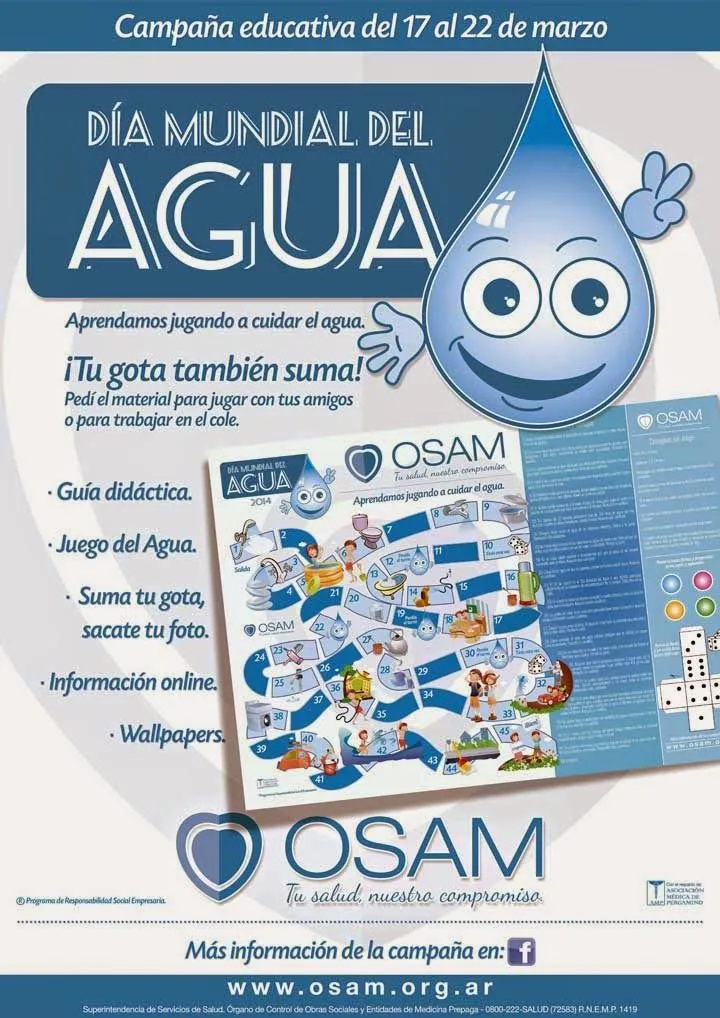 VALDEPLÁSTICA: UN CARTEL PUBLICITARIO PARA LA CAMPAÑA DEL DÍA DEL AGUA VALDEPLÁSTICA: UN CARTEL PUBLICITARIO PARA LA CAMPAÑA DEL DÍA DEL AGUA