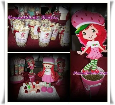 Manualidades de Frutillita para cumpleaños - Imagui