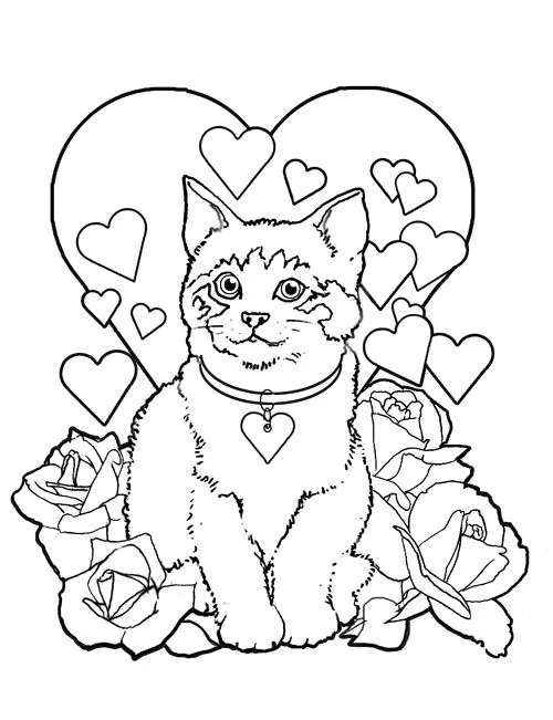 Valentines Day Coloring Pages - AllKidsNetwork. Valentines Day Coloring Pages - AllKidsNetwork.
