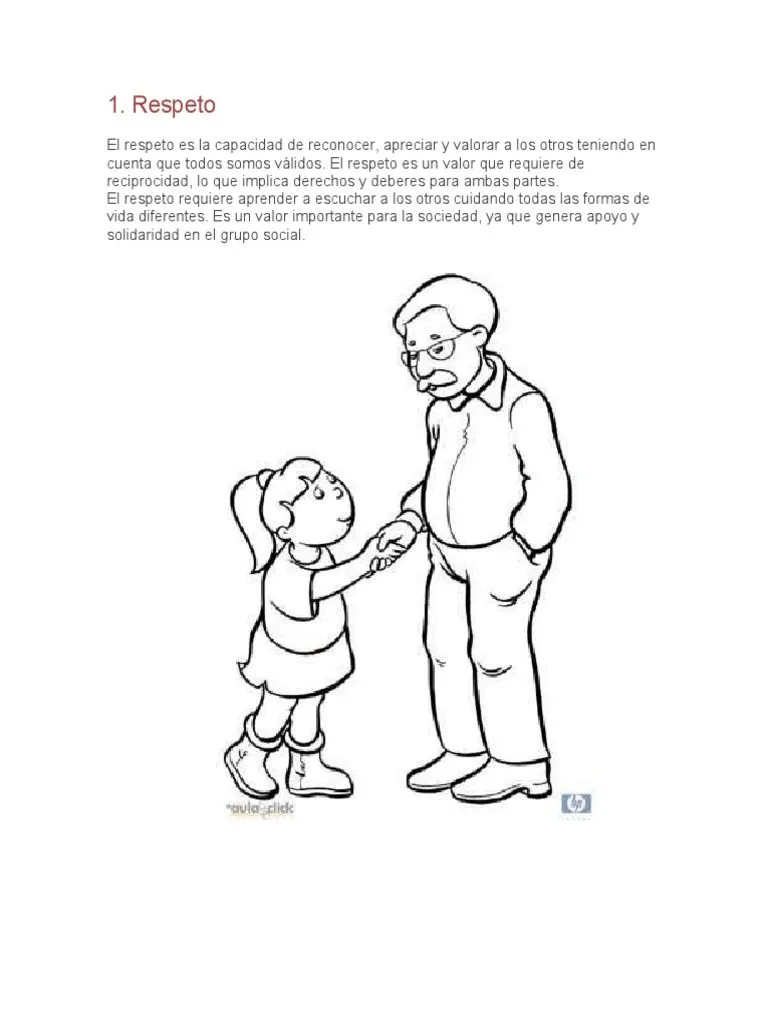 Valores Ilustrados para Colorear | PDF | Libertad | Tolerancia Valores Ilustrados para Colorear | PDF | Libertad | Tolerancia