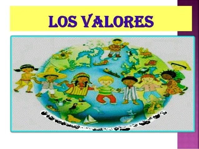 VALORES PARA NIÑOS