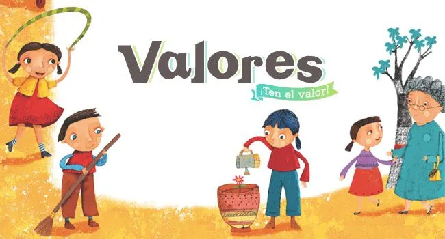 los valores: Los valores en preescolar