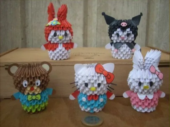 Vanessa | Album | mini hello kitty's f… | 3D Origami Art Vanessa | Album | mini hello kitty's f… | 3D Origami Art