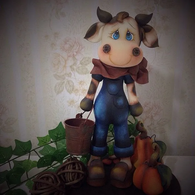 Vaquitas country decorativas / cows on Pinterest | Feltro ... Vaquitas country decorativas / cows on Pinterest | Feltro ...