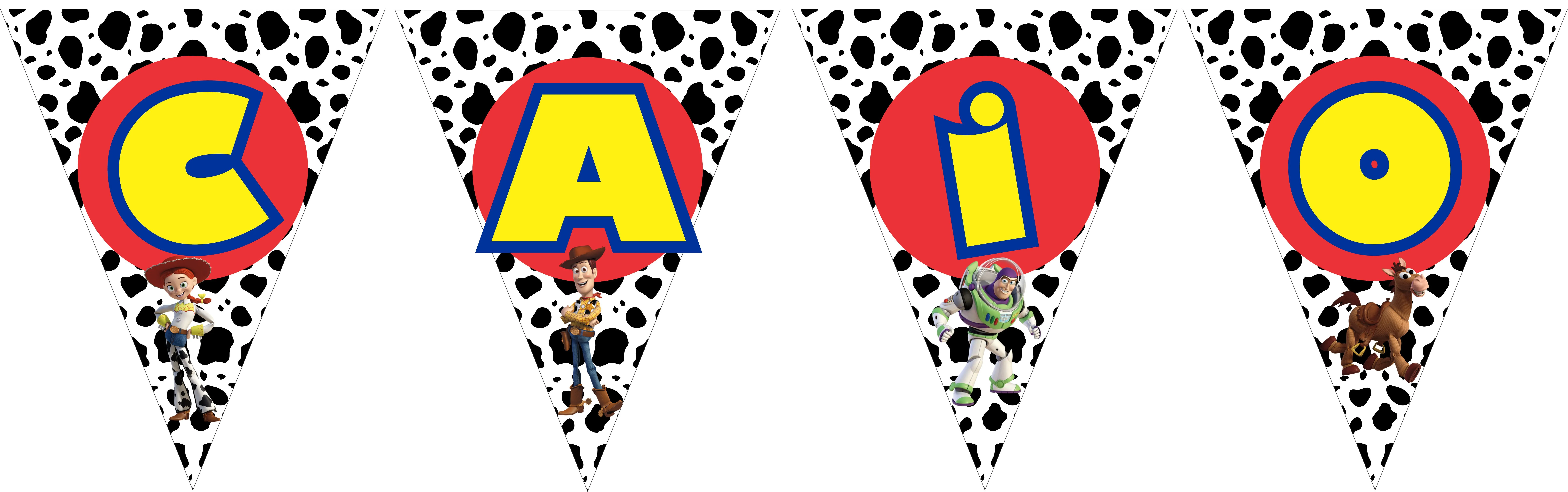 Varal De Letras Toy Story | FilicosArts | Elo7