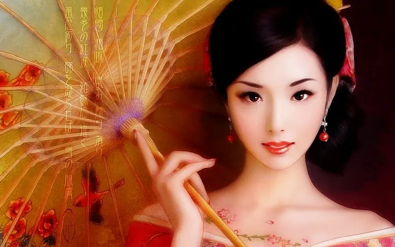 Varieté de Láminas para Decoupage: Bellezas Orientales