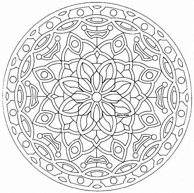 Varieté de Láminas para Decoupage: Mandalas en blanco y negro... Varieté de Láminas para Decoupage: Mandalas en blanco y negro...